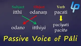 The Passive Voice  | Learn Pali Language #26