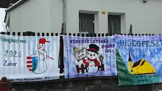 IV. Hidegfesztivál az ország leghidegebb településén, Zabaron 2026. 01. 17.