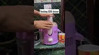 Testing this $20 Juicer Ameet Crystal Juicer #juicer #fruitjuice #cheap