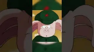 Oolong Used To Bully Puar at shapeshifting academy | #shorts #dragonball