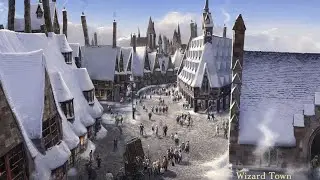 HARRY POTTER GODRIC'S HOLLOW WIZARDS TOWN FULL WALK