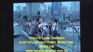 PIRATE PARTY with PIRATE LANA BANANA at Australian National Maritime Museum