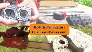 From Pinto to Porsche. How I Modified My Chainsaw and turned it into a Power Saw. #treeclimbing