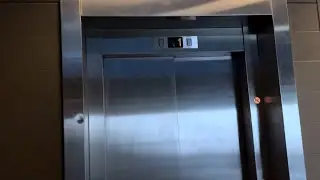 DOUBLE DOORS! 2010 Schindler Eurolift/5400 traction elevator @ Malmporten, Narvik, Norway