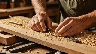 Making a Beautiful Teak Frame #Wood work8265