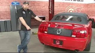 Mustang GT Roush Extreme Axle-Back Exhaust Kit 2005-2010 Installation