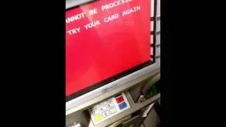 Wakeupnow ATM Debit Card withdraw cash proof