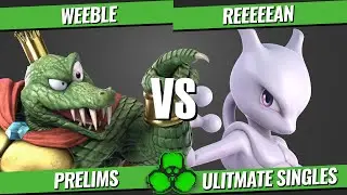 Midwest Locals SSBU Tournament Winners Quarter-Finals - (Weeble) King K. Rool vs Mew Two (REEEEEan)