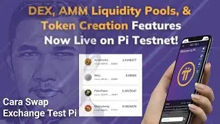 Pi Network ll Cara Swap Buy and Sell Pi test #pinetwork