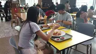 Bangkok MRT SAMYAN Mitrtown Mall Food Court