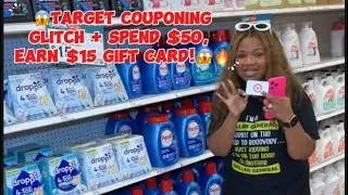 🎯🔥 TARGET SPEND $50 + $15 GIFT CARD! 😱 ALMOST FREE LAUNDRY DEAL 8/16 | Dawn, Tide, Gain, Persil 💅🏽