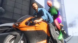 【GTA5】バイクが大量発生したので喧嘩売りまくって遊んでみた【オンライン】