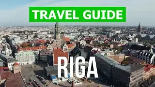 City of Riga in 4k. Latvia, Riga to visit