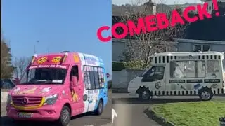 First Video on the new van | 2 Ice Cream Vans in 1 Day! | Whipped Ices Makes a comback!