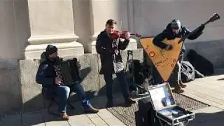 Live Music Buskers Marienplatz Munich Germany