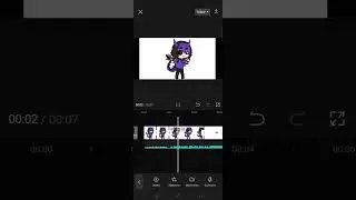 Моя первая анимация, можно хотя бы 50-100 лайков?.. #gacha #meme #game