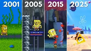 Эволюция игры &laquo;Губка Боб&raquo; (2001&ndash;2025) От пикселей до Мультивселенной!