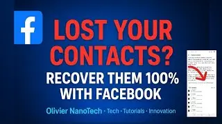 How to Recover Your Lost Contacts After Phone Theft &mdash; 100% Working Facebook Method! 🔒📱