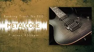 Melodic Metalcore Backing Track in Fm | BT-220