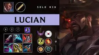 Lucian Mid vs Akshan - KR Master Patch 26.03