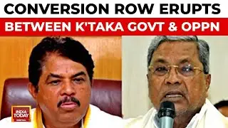 Karnataka LoP Calls CM 'Ambassador For Conversion' Over His Hinduism Remarks | India Today News