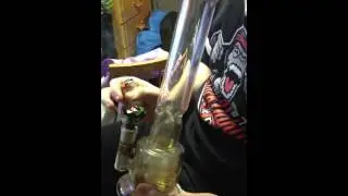 Blast Fiend Quad Inline Bong Rip