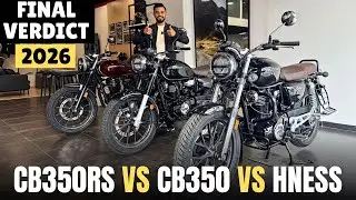 Honda CB350RS vs H&rsquo;ness vs CB350 &ndash; My Final Pick in 2026 🔥