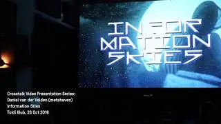 Presentation of Daniel van der Velden Metahaven: Information Skies