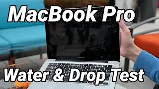 MacBook Pro Water & Drop Test