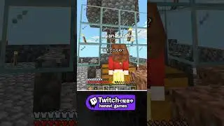 トラップタワーを作りたかったマイクラ初心者【HANAVI/Minecraft】 #shorts