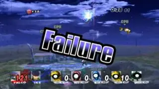 Smash Bros Brawl w/ ALMesssenger - Part 6 : Multi-Fail Brawl. (HD)