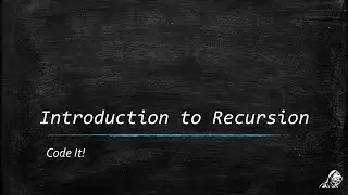 Introduction to Recursion || Interview Preparation Series