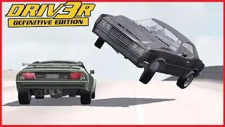 Playing DRIV3R With DEMO GRAPHICS In Take A Ride MIAMI! | Driv3r Fan