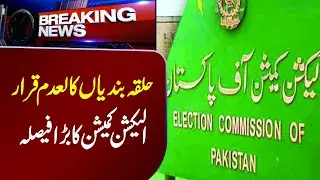 Constituencies annulled | A big decision of the Election Commission | Breaking News | Lahore Rang
