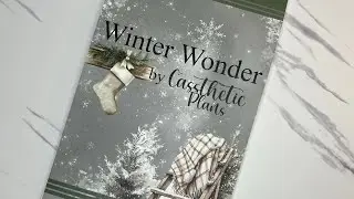 @casstheticplans Flip-Through of the Winter Wonder Sticker Book