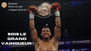 Victorieux par le Saint-Esprit - 1 Samuel 19:28-24 - Parole du jour - Ep 1336 - Eglise Essenciel -