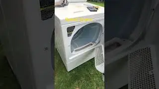 Commercial Speed Queen dryer won't heat repairs