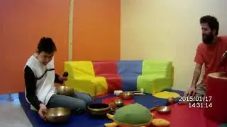 Séance musicothérapie IME enfants autistes