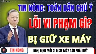 Từ 2026: Những Lỗi Vi Phạm Bị CSGT Tạm Giữ Xe Máy Người Dân Cần PHẢI Biết!. #tintuc