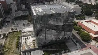 United States Court House Downtown Los Angeles - Droneshot