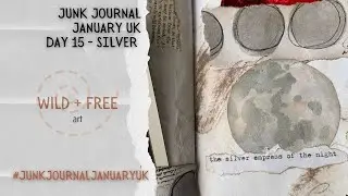 Junk Journal January 2026 - Day 15 - Silver| #junkjournaljanuaryuk