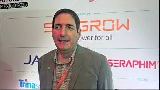 H&eacute;ctor N&uacute;&ntilde;ez Mazon, North Latam Head of Sales de Sungrow, en el evento Future Energy Summit M&eacute;xico