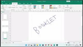 How to create a Booklet in Publisher