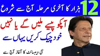 Ehsaas Emergency Program Check Online Status | insaf Imdad program | Category 3 start