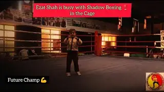 Ezat Shah is busy with Shadow Boxing | Future Champ | Punjab Open Inter-Division Boxing Championship