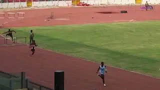 Boy's 400m hurdles heat 2. 54.44sec. Ashanti Region Inter-co. Zone 5. 2026.