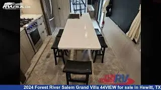 Unbelievable 2024 Forest River Salem Grand Villa Destination Trailer RV For Sale in Hewitt, TX