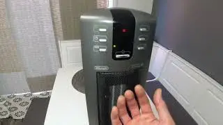 DeLonghi Ceramic Tower Space Heater, ECO energy efficient, safety features Review