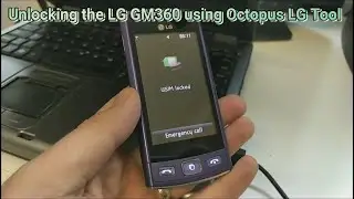 How to Unlock the LG GM360  with Octopus LG tool