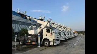aerial platform truck workshop